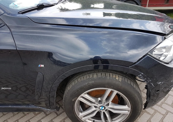 BMW X6 cena 92500 przebieg: 84900, rok produkcji 2018 z Przasnysz małe 596